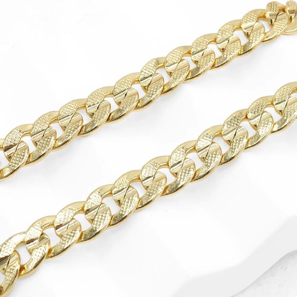 Mexican Coin 50 Pesos Centenario Spinner Pendant Upgraded Cuban Chain 24" 10mm - Picture 9 of 11